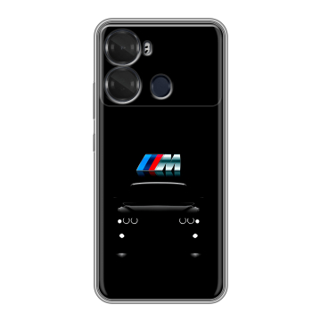 Силиконовый чехол на Itel P40 с принтом БМВ BMW Силиконовый чехол на Itel P40 с принтом БМВ BMW