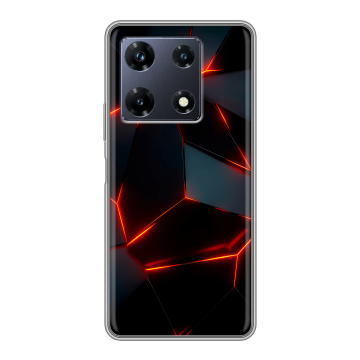 Силиконовый чехол на Infinix Note 30 Pro с принтом Яркие абстракции Силиконовый чехол на Infinix Note 30 Pro с принтом Яркие абстракции