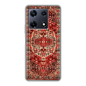 Силиконовый чехол на Infinix Note 30 Pro с принтом Ковер