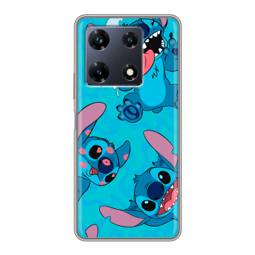 Силиконовый чехол на Infinix Note 30 Pro с принтом Лило и Стич Силиконовый чехол на Infinix Note 30 Pro с принтом Лило и Стич