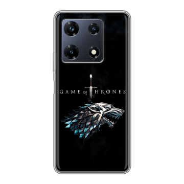 Силиконовый чехол на Infinix Note 30 Pro с принтом Игра Престолов Game Thrones