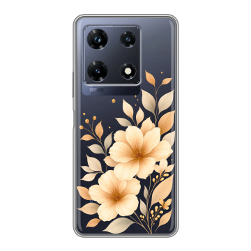 Силиконовый чехол на Infinix Note 30 Pro с принтом для девушки Силиконовый чехол на Infinix Note 30 Pro с принтом для девушки