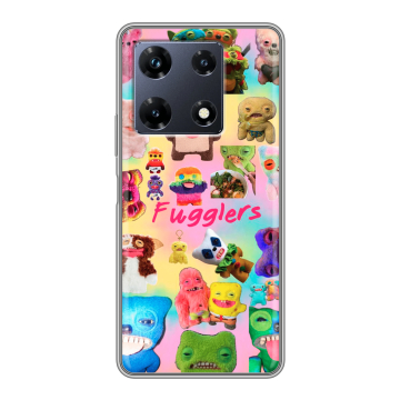 Силиконовый чехол на Infinix Note 30 Pro с принтом Флагер Fuggler Силиконовый чехол на Infinix Note 30 Pro с принтом Флагер Fuggler