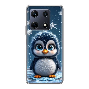 Силиконовый чехол на Infinix Note 30 Pro с принтом Новый год Силиконовый чехол на Infinix Note 30 Pro с принтом Новый год