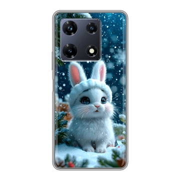 Силиконовый чехол на Infinix Note 30 Pro с принтом Новый год Силиконовый чехол на Infinix Note 30 Pro с принтом Новый год