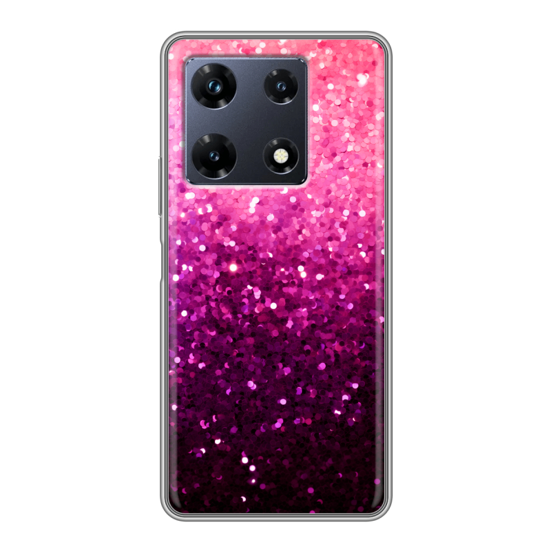 Силиконовый чехол на Infinix Note 30 Pro с принтом Блестки Силиконовый чехол на Infinix Note 30 Pro с принтом Блестки