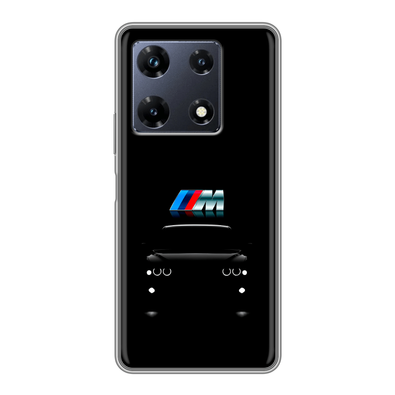 Силиконовый чехол на Infinix Note 30 Pro с принтом БМВ BMW Силиконовый чехол на Infinix Note 30 Pro с принтом БМВ BMW