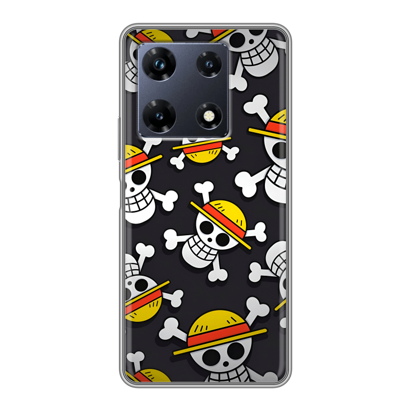 Силиконовый чехол на Infinix Note 30 Pro с принтом One Piece Ван Пис Силиконовый чехол на Infinix Note 30 Pro с принтом One Piece Ван Пис
