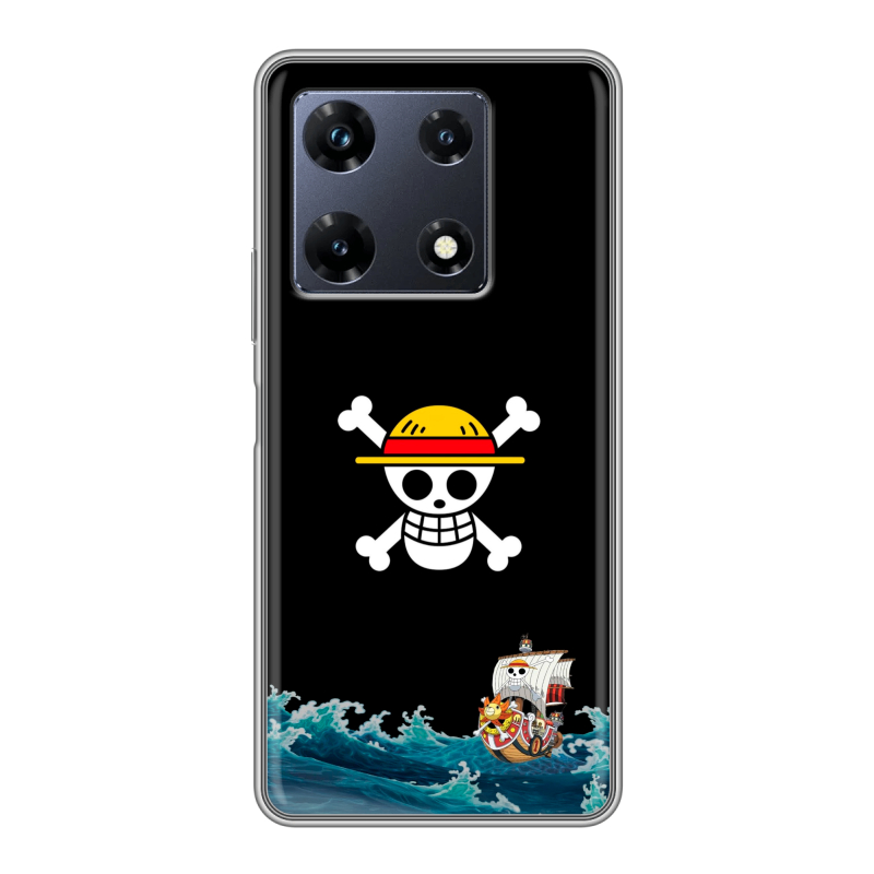 Силиконовый чехол на Infinix Note 30 Pro с принтом One Piece Ван Пис Силиконовый чехол на Infinix Note 30 Pro с принтом One Piece Ван Пис