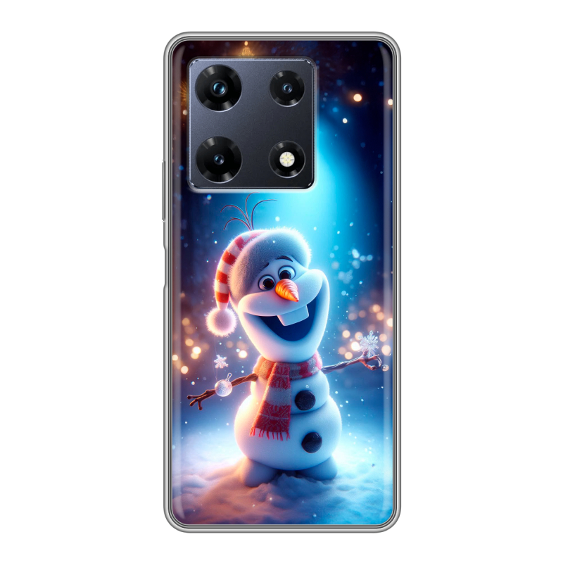 Силиконовый чехол на Infinix Note 30 Pro с принтом Новый год Силиконовый чехол на Infinix Note 30 Pro с принтом Новый год