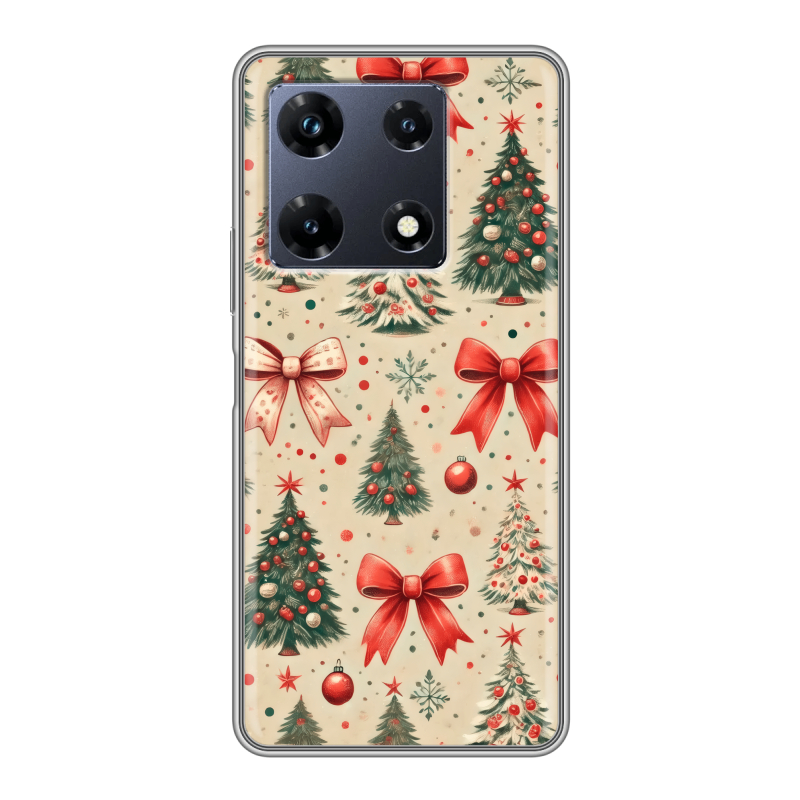 Силиконовый чехол на Infinix Note 30 Pro с принтом Новый год Силиконовый чехол на Infinix Note 30 Pro с принтом Новый год