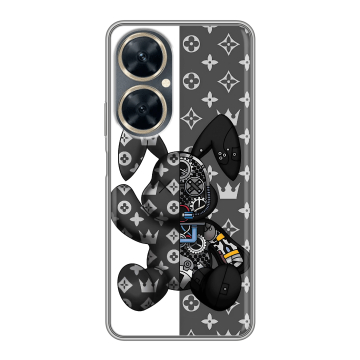 Силиконовый чехол на Huawei Nova 11i с принтом Луи робот Силиконовый чехол на Huawei Nova 11i с принтом Луи робот