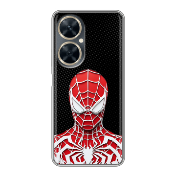 Силиконовый чехол на Huawei Nova 11i с принтом человек паук spiderman Силиконовый чехол на Huawei Nova 11i с принтом человек паук spiderman