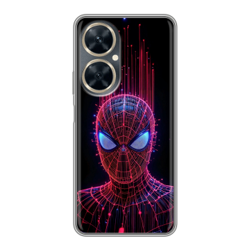 Силиконовый чехол на Huawei Nova 11i с принтом Spiderman Человек паук Силиконовый чехол на Huawei Nova 11i с принтом Spiderman Человек паук