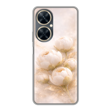Силиконовый чехол на Huawei Nova 11i с принтом женский