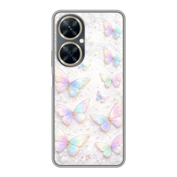 Силиконовый чехол на Huawei Nova 11i с принтом женский