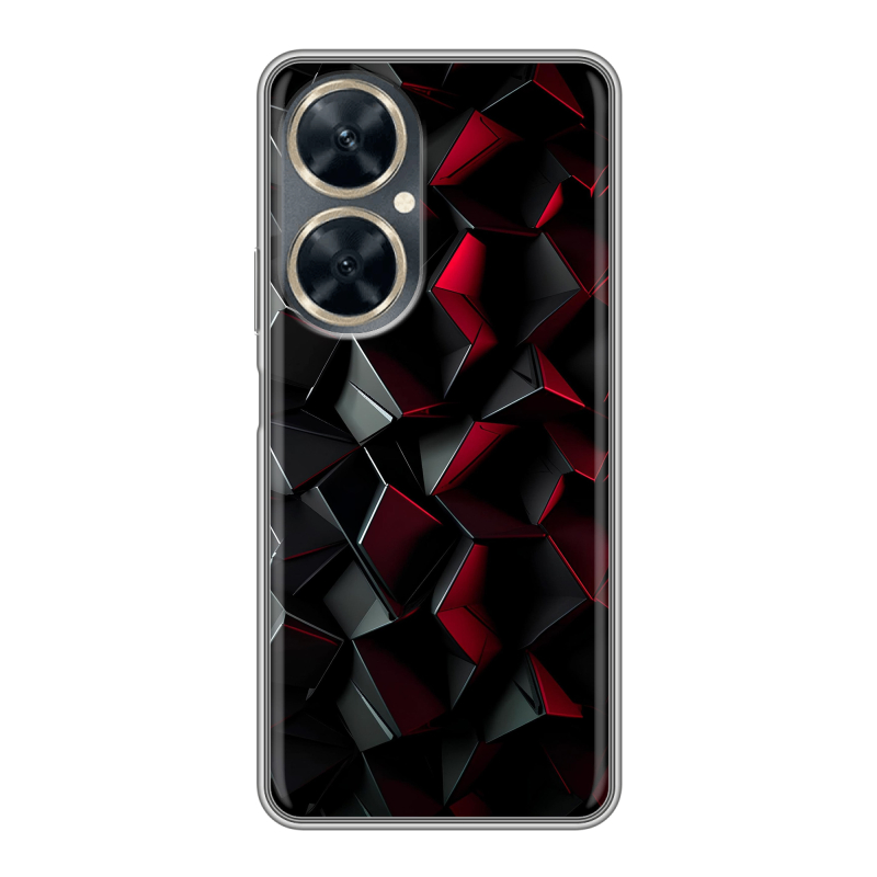 Силиконовый чехол на Huawei Nova 11i с принтом Абстракция Силиконовый чехол на Huawei Nova 11i с принтом Абстракция