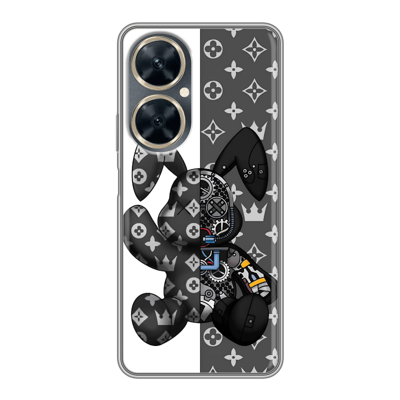 Силиконовый чехол на Huawei Nova 11i с принтом Луи робот Силиконовый чехол на Huawei Nova 11i с принтом Луи робот