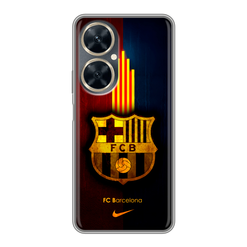 Силиконовый противоударный чехол на Huawei Nova 11i с принтом Барселона Barcelona Силиконовый противоударный чехол на Huawei Nova 11i с принтом Барселона Barcelona