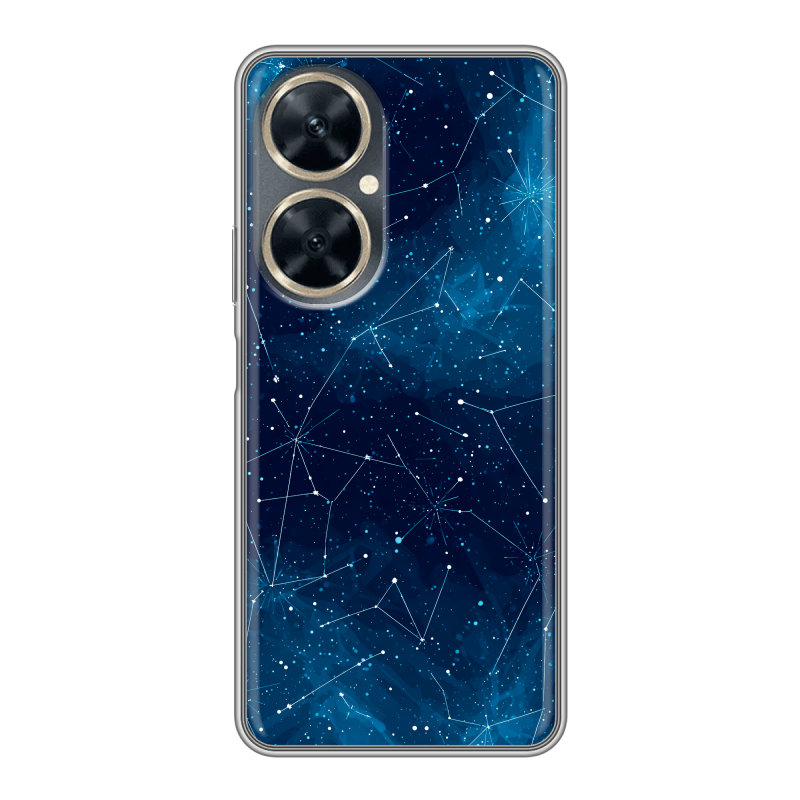 Силиконовый чехол на Huawei Nova 11i с принтом Космос звезды Силиконовый чехол на Huawei Nova 11i с принтом Космос звезды