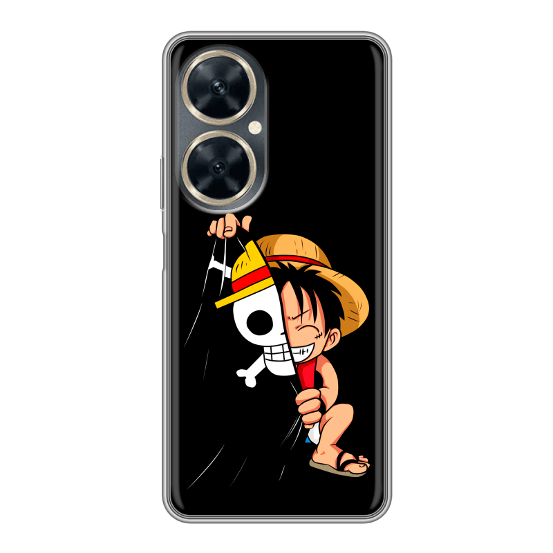 Силиконовый противоударный чехол на Huawei Nova 11i с принтом One Piece Ван Пис Силиконовый противоударный чехол на Huawei Nova 11i с принтом One Piece Ван Пис