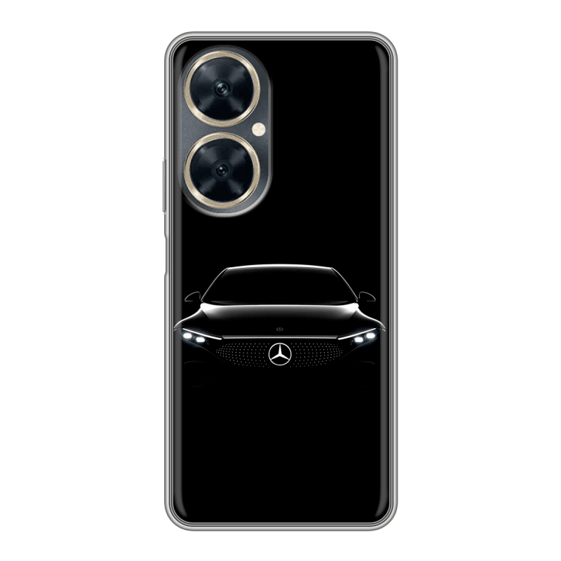Силиконовый чехол на Huawei Nova 11i с принтом Mercedes Мерседес Силиконовый чехол на Huawei Nova 11i с принтом Mercedes Мерседес