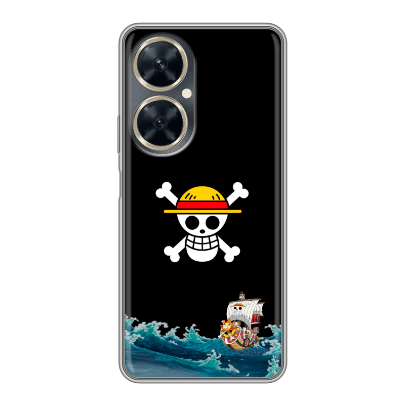 Силиконовый противоударный чехол на Huawei Nova 11i с принтом One Piece Ван Пис Силиконовый противоударный чехол на Huawei Nova 11i с принтом One Piece Ван Пис