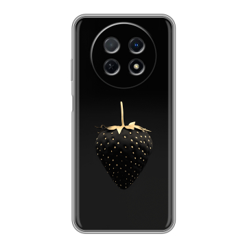 Силиконовый чехол на Huawei Nova Y91 с принтом Черная клубника Силиконовый чехол на Huawei Nova Y91 с принтом Черная клубника
