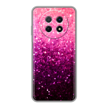 Силиконовый чехол на Huawei Nova Y91 с принтом Блестки