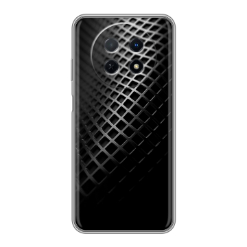 Силиконовый чехол на Huawei Nova Y91 с принтом Текстура металла Силиконовый чехол на Huawei Nova Y91 с принтом Текстура металла