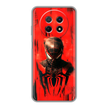 Силиконовый чехол на Huawei Nova Y91 с принтом человек паук spiderman Силиконовый чехол на Huawei Nova Y91 с принтом человек паук spiderman