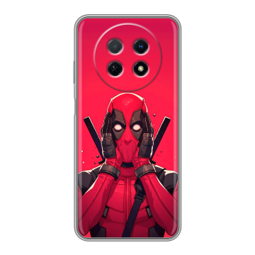Силиконовый чехол на Huawei Nova Y91 с принтом Дедпул Deadpool Силиконовый чехол на Huawei Nova Y91 с принтом Дедпул Deadpool