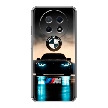 Силиконовый чехол на Huawei Nova Y91 с принтом БМВ BMW