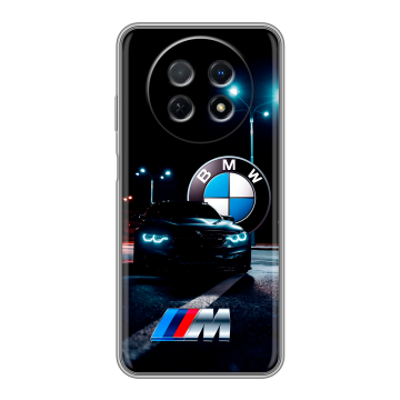 Силиконовый чехол на Huawei Nova Y91 с принтом БМВ BMW