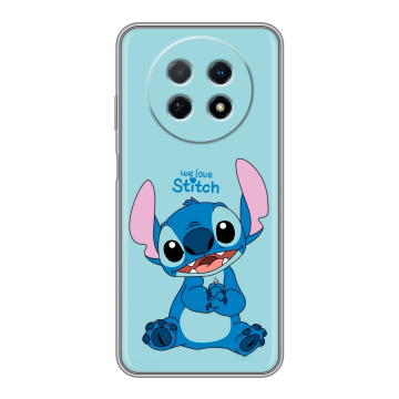 Силиконовый чехол на Huawei Nova Y91 с принтом Лило и Стич Силиконовый чехол на Huawei Nova Y91 с принтом Лило и Стич