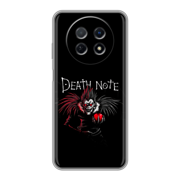 Силиконовый чехол на Huawei Nova Y91 с принтом Death note Тетрадь смерти Силиконовый чехол на Huawei Nova Y91 с принтом Death note Тетрадь смерти