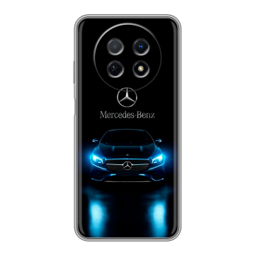 Силиконовый чехол на Huawei Nova Y91 с принтом Mercedes Мерседес Силиконовый чехол на Huawei Nova Y91 с принтом Mercedes Мерседес