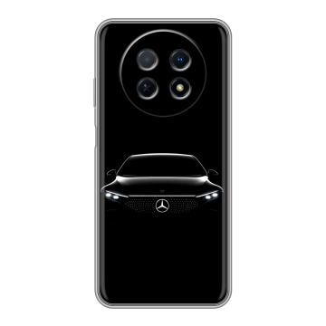 Силиконовый чехол на Huawei Nova Y91 с принтом Mercedes Мерседес Силиконовый чехол на Huawei Nova Y91 с принтом Mercedes Мерседес