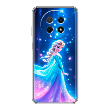 Силиконовый чехол на Huawei Nova Y91 с принтом Холодное сердце Frozen Силиконовый чехол на Huawei Nova Y91 с принтом Холодное сердце Frozen