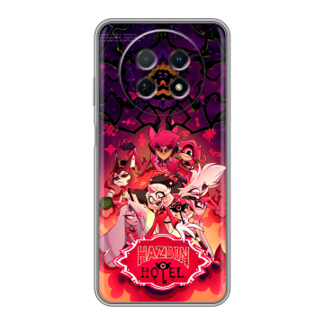 Силиконовый чехол на Huawei Nova Y91 с принтом Hazbin Hotel Отель Хазбин Силиконовый чехол на Huawei Nova Y91 с принтом Hazbin Hotel Отель Хазбин
