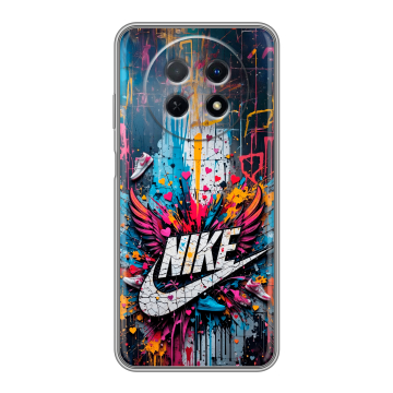 Силиконовый чехол на Huawei Nova Y91 с принтом Nike Найк Силиконовый чехол на Huawei Nova Y91 с принтом Nike Найк