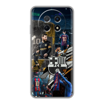 Силиконовый чехол на Huawei Nova Y91 с принтом Messi Barcelona Силиконовый чехол на Huawei Nova Y91 с принтом Messi Barcelona