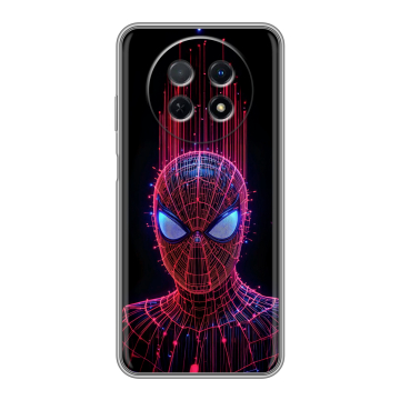 Силиконовый чехол на Huawei Nova Y91 с принтом Spiderman Человек паук