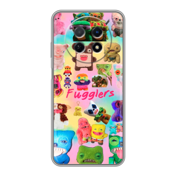 Силиконовый чехол на Huawei Nova Y91 с принтом Флагер Fuggler