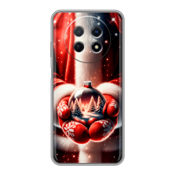 Силиконовый чехол на Huawei Nova Y91 с принтом Новый год