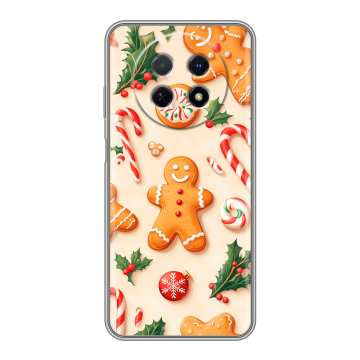 Силиконовый чехол на Huawei Nova Y91 с принтом Новый год