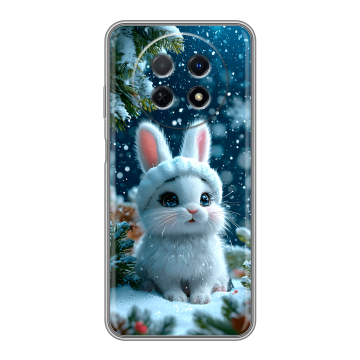 Силиконовый чехол на Huawei Nova Y91 с принтом Новый год