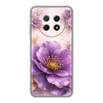 Силиконовый чехол на Huawei Nova Y91 с принтом женский