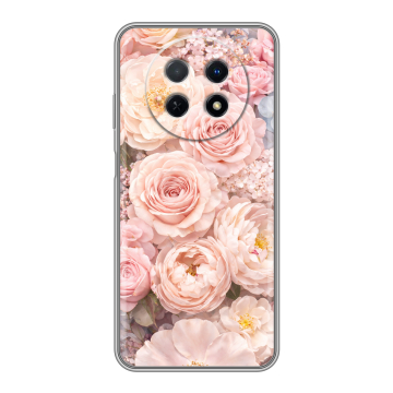 Силиконовый чехол на Huawei Nova Y91 с принтом женский