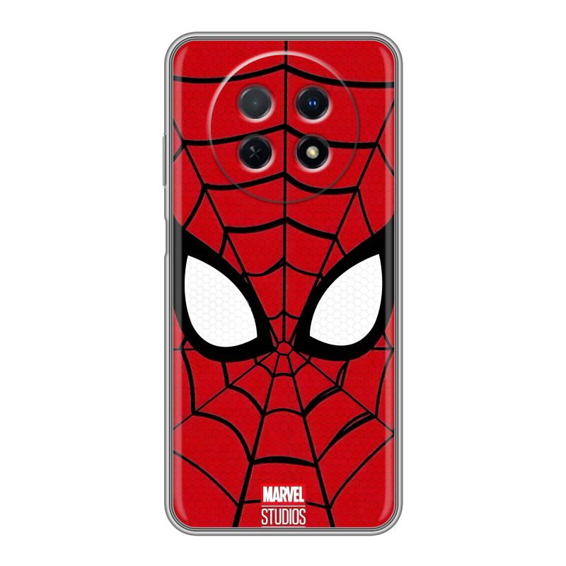 Силиконовый чехол на Huawei Nova Y91 с принтом человек паук spiderman Силиконовый чехол на Huawei Nova Y91 с принтом человек паук spiderman